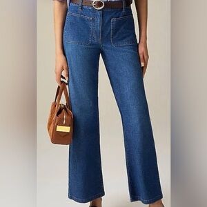 Michael Kors Dark Blue Flare Jeans